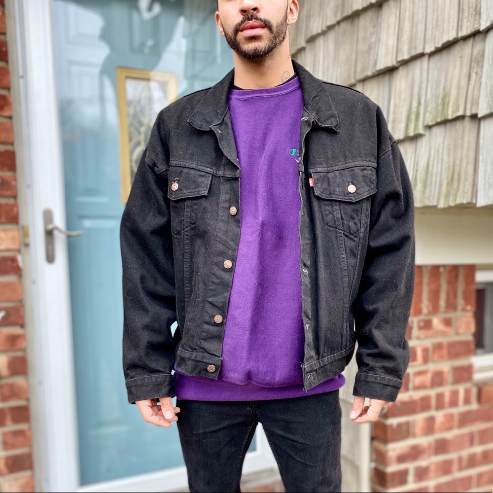 Levi’s Heavy Duty black denim jacket